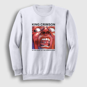 In The Court Of The Crimson King Sweatshirt beyaz