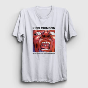 In The Court Of The Crimson King Tişört beyaz