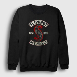 Iowa Slipknot Sweatshirt siyah