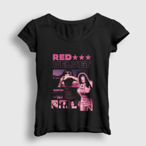 Irene Seulgi Wendy Yeri Joy Red Velvet Kadın Tişört siyah