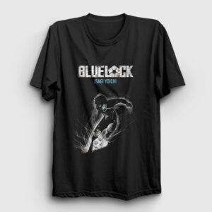 Isagi Yoichi Futbol Soccer Anime Bluelock Tişört siyah