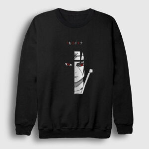 Itachi V2 Anime Naruto Sweatshirt siyah