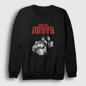 Iwbys Band Maneskin Sweatshirt siyah