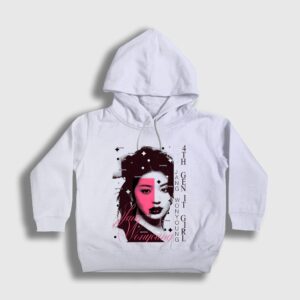 Jang Wonyoung V2 K-Pop IVE Çocuk Kapşonlu Sweatshirt