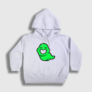 John Egbert Homestuck Çocuk Kapşonlu Sweatshirt beyaz