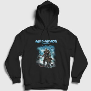 Jomsviking Amon Amarth Kapşonlu Sweatshirt siyah