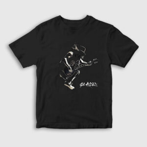 Jump Gun's N Roses Slash Çocuk Tişört siyah