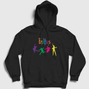 Jump The Beatles Kapşonlu Sweatshirt