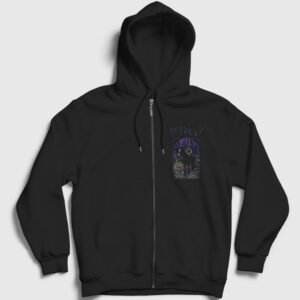 Juniper Metal Myrkur Fermuarlı Kapşonlu Sweatshirt