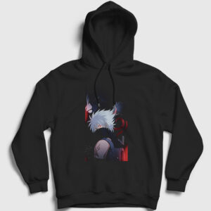 Kakashi V2 Anime Naruto Kapşonlu Sweatshirt