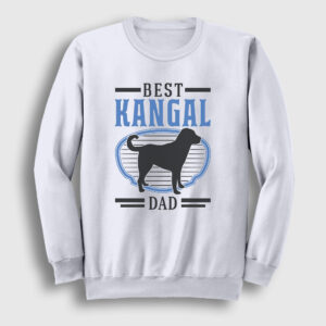 Kangal Babası Dad Dog Hediye Sweatshirt beyaz