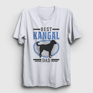 Kangal Babası Dad Dog Hediye Tişört beyaz