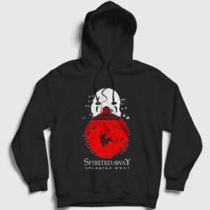 Kaonashi No Face Spirited Away Kapşonlu Sweatshirt