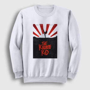 Karate Kid Jackie Chan Sweatshirt beyaz