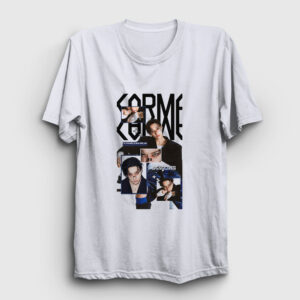 Karma Bang Chan BangChan Stray Kids Tişört beyaz