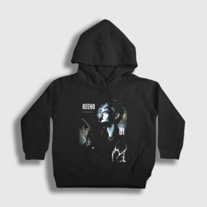 Keeho K-Pop P1harmony Çocuk Kapşonlu Sweatshirt Siyah