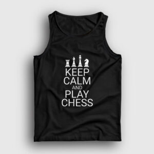 Keep Calm And Play Chess Satranç Atlet