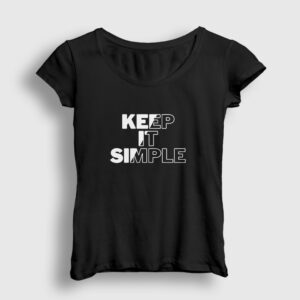 Keep It Simple Kadın Tişört siyah