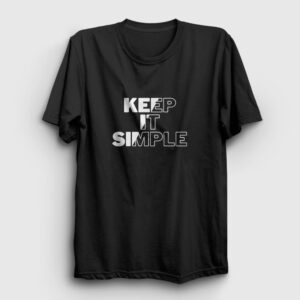 Keep It Simple Tişört siyah