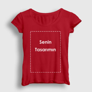 Kendin Tasarla Kişiye Özel Kadın Tişört