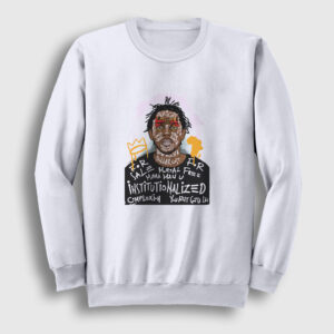 Kendrick Lamar Sweatshirt beyaz