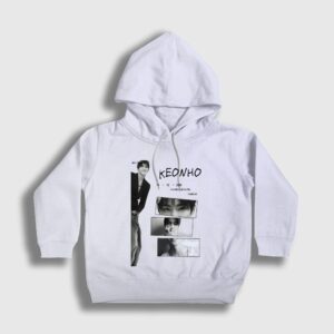 Keonho K-Pop Cortis Çocuk Kapşonlu Sweatshirt