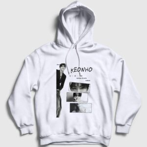Keonho K-Pop Cortis Kapşonlu Sweatshirt