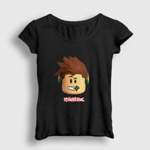 Kid Roblox Kadın Tişört siyah