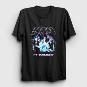 Killin It K-Pop P1Harmony Tişört Siyah