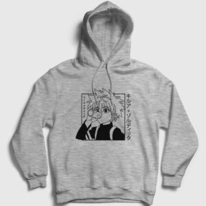 Killua Anime Hunter X Hunter Kapşonlu Sweatshirt