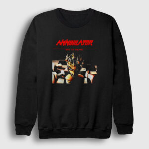 King Of The Kill Annihilator Sweatshirt siyah