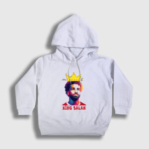 King Soccer Futbol Mohamed Muhammed Salah Çocuk Kapşonlu Sweatshirt