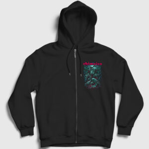 Kingdom Chimaria Fermuarlı Kapşonlu Sweatshirt