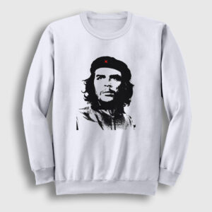 Kuba Che Guevara Sweatshirt beyaz