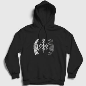 Kvitravn Wardruna Kapşonlu Sweatshirt