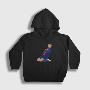 Kylian Mbappe Goal Futbol Çocuk Kapşonlu Sweatshirt