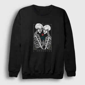 L Amoureux V2 The Lovers Sweatshirt siyah