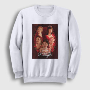 La Rouge K-Pop Red Velvet Sweatshirt beyaz