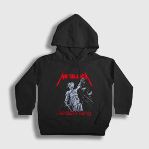 Lady Justice Metallica Çocuk Kapşonlu Sweatshirt