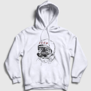 Laika Space Traveler Cccp Kapşonlu Sweatshirt