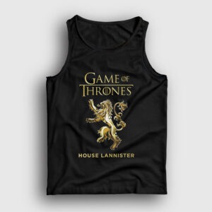 Lannister Game Of Thrones Atlet siyah