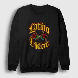 Latino Heat Wwe Eddie Guerrero Sweatshirt siyah