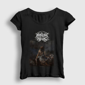 Legacy Non Est Deus Kadın Tişört siyah