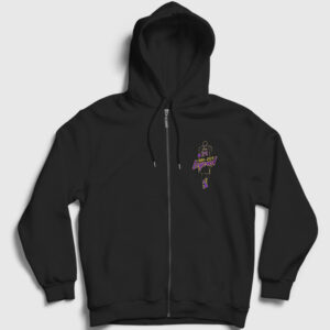 Legend 24 Kobe Bryant Basketbol Fermuarlı Kapşonlu Sweatshirt
