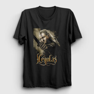 Legolas Yüzüklerin Efendisi The Lord Of The Rings Tişört siyah