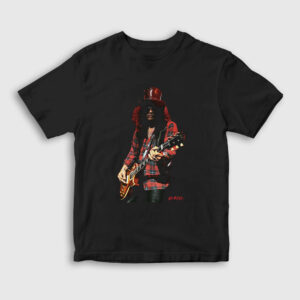 Les Paul Gun's N Roses Slash Çocuk Tişört siyah