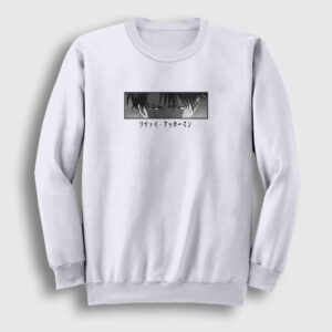 Levi Ackerman Anime Attack On Titan Sweatshirt beyaz