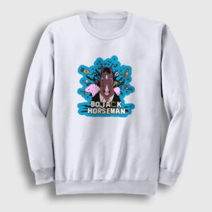 Life Bojack Horseman Sweatshirt beyaz