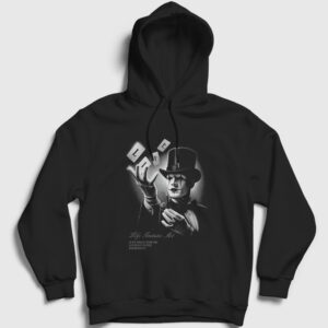 Life Magic Magician Sihir Sihirbaz Kapşonlu Sweatshirt siyah