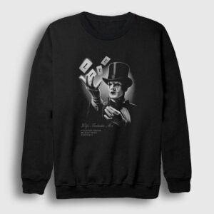 Life Magic Magician Sihir Sihirbaz Sweatshirt siyah